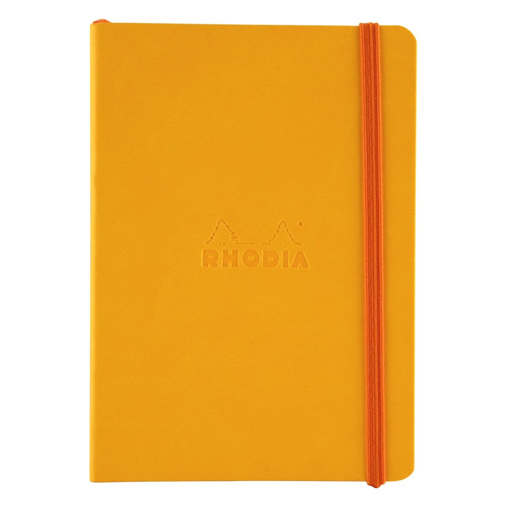Carnet Rhodia A6 pointillés fini l'encre qui traverse