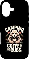Vista 32 de Camping Coffee and Cubs Bear Family Case for iPhone 16