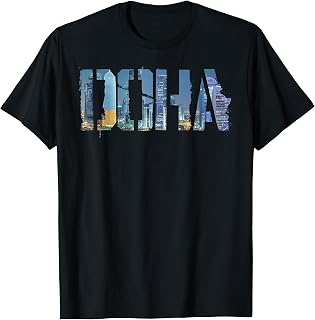 Doha Qatar t shirt Tshirt tee T-Shirt
