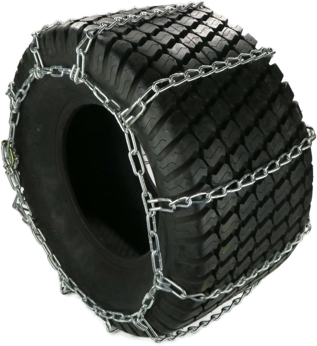 The ROP Shop | 4 Link TIRE Chains 29x12.00x15, 22.5x12x9, 26x13x10 for Tractor Rider Snowblower
