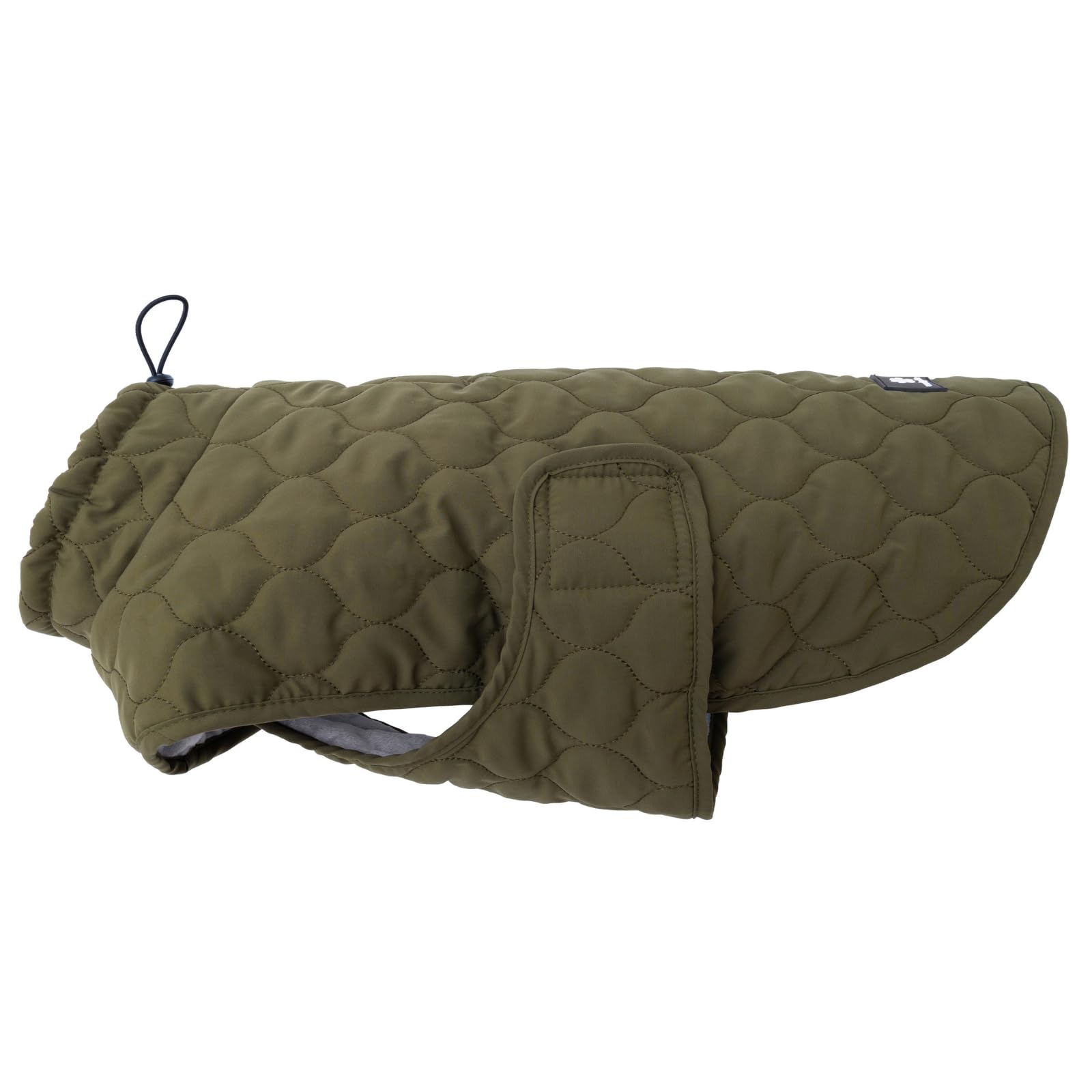 Wanderpfote Hundemantel – Steppjacke Hundejacke Stilvoll und Elegant – Hundemantel Wasserdicht – optimal für kleine und mittelgroße Hunde (Grün, 55)