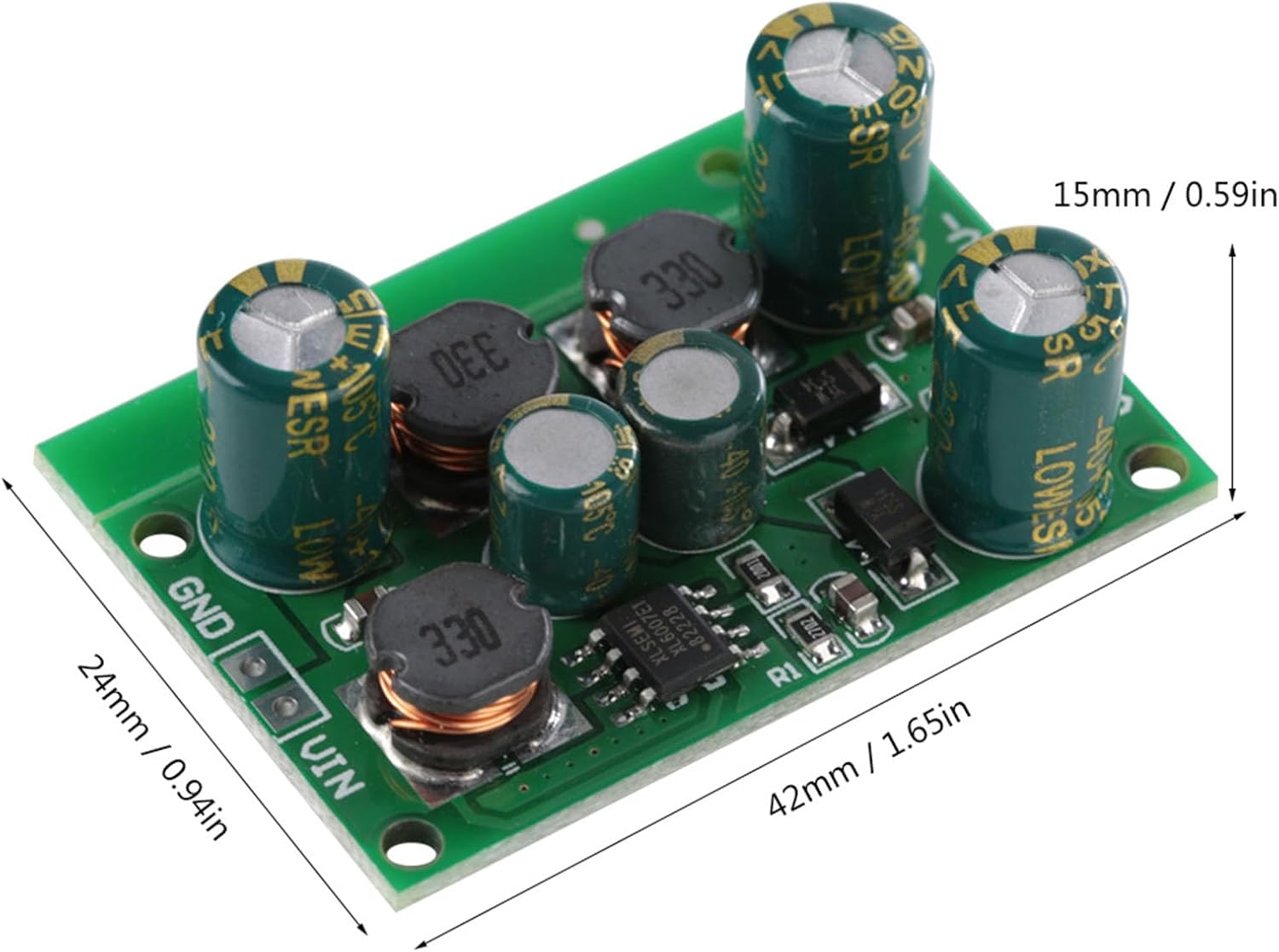 DC-DC Boost Converter, Adjustable Positive & Negative Voltage Regulator, Output ±5V, ±6V, ±9V, ±10V, ±12V, ±15V, ±18V, ±24V, Step-Up & Step-Down Voltage Regulator