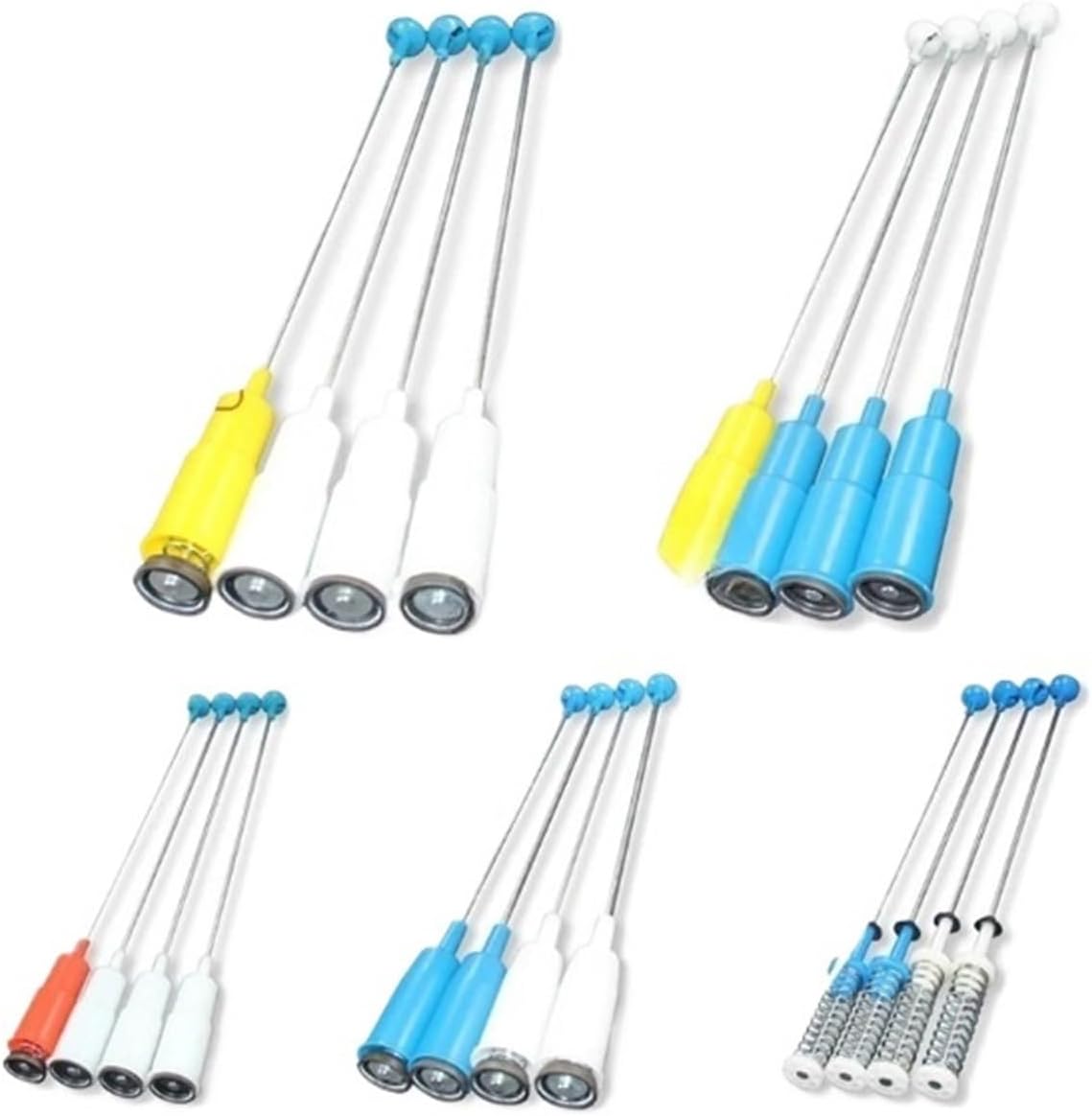 62.5CM 66CM 64.5CM 洗濯機用ショックアブソーバーサスペンションロッドスプリングバランスロッド(55CM)