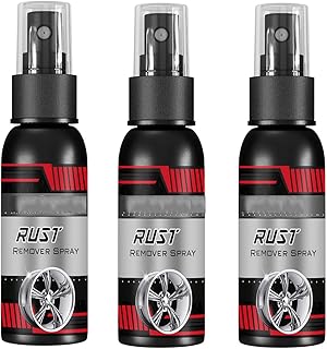 Multi Purpose Rust Remover Spray Cleaner,Derusting Spray Car Maintenance Cleaning Accessories,Multipurpose Rust Remover Spray for Rims (3PCS 100ML)