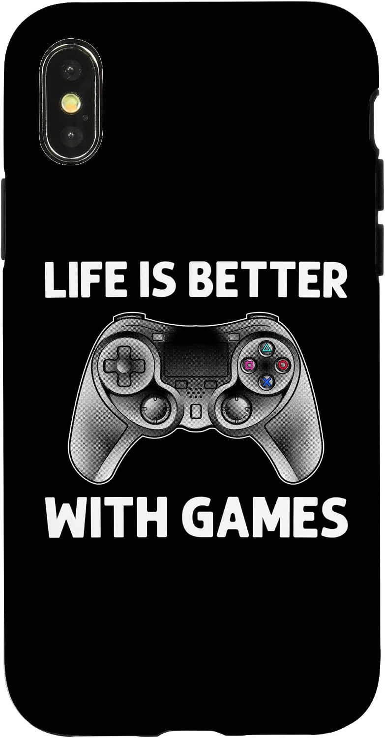 iPhone X/XS Cool Gaming For Men Women Gamer Video Game Controller Gamers Case