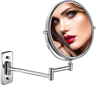 Espejo cosmético de maquillaje montado en la ...