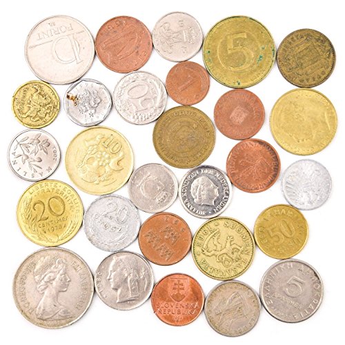 LOT of 28 Different EU Coins (PRE-Euro Collection) - Collectible, Old Coins for Album or Display