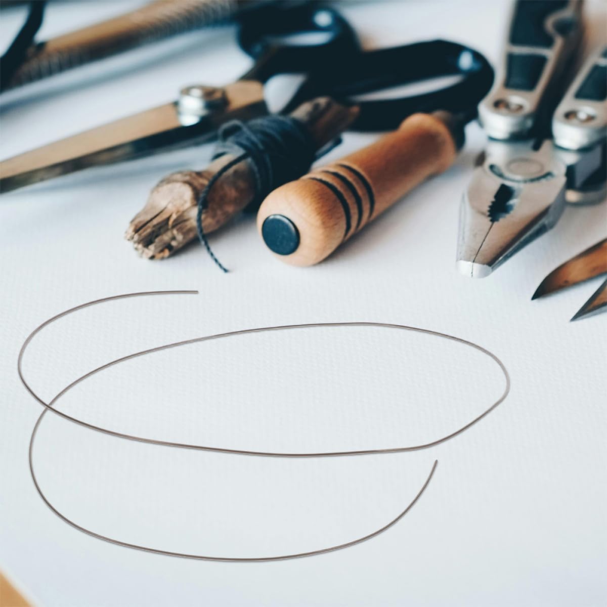 DOITOOL Hochtemperatur für Material Design und Hitzebeständigem Praktischem Wolframdraht Brenndraht mit Zubehör Töpferbedarf Keramikschmuck für Brennofen im Bastelstudio