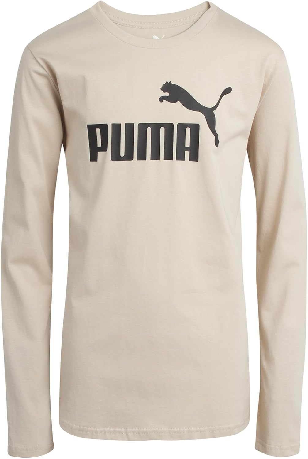 PUMA Boys' Long Sleeve Athletic Crewneck T-Shirt