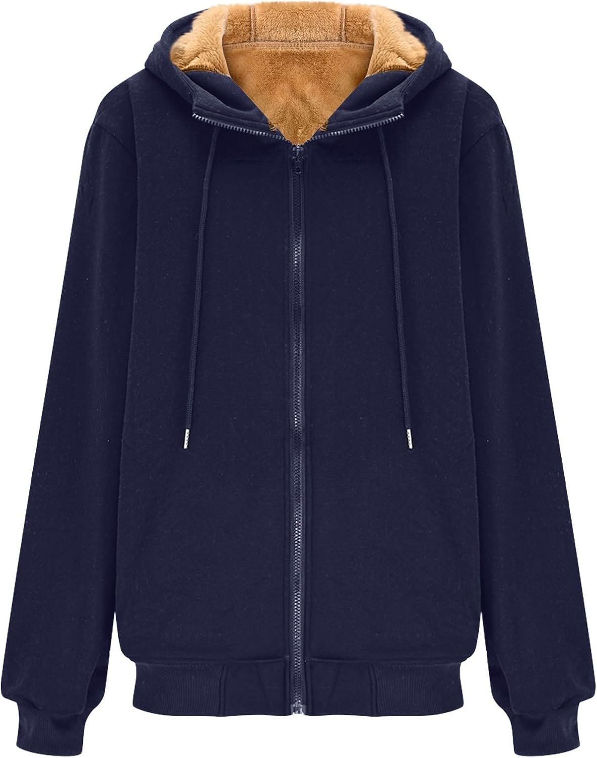 Zip-Up Hoodies For Men Long Sleeve Fall Winter Hooded Sweatshirts Regular Fit Comfort Loungewear With Pockets For Casual Wear