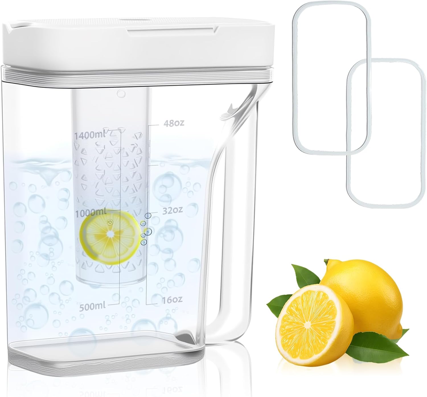 DA97-17395A Water Pitcher Reservoir for Samsung Fridge Water Pitcher RF23M8070SR No Leak Replacement Tank Assembly Pitcher