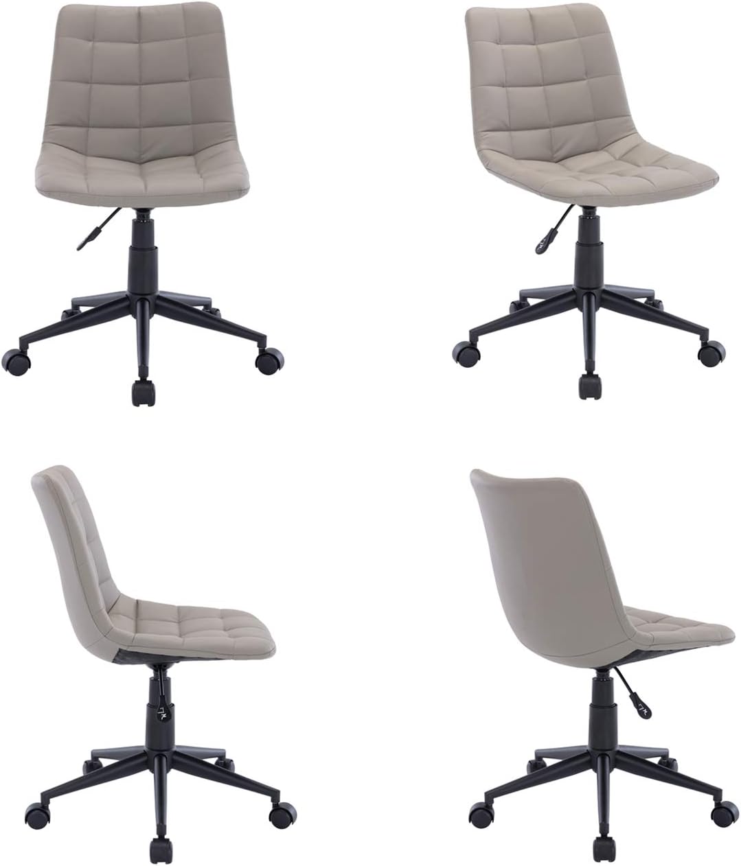 Buy Cimoo Cimota Armless Desk Chair Ergonomic Faux Leather Task Chair Home Office Modern Computer Swivel Adjustable Rolling Chairs For Office Study Room Buy Cimoo Cimota Armless Desk Chair Ergonomic Faux Leather Task Chair Home Office Modern Computer Swivel Adjustable Rolling Chairs For Office Study Room