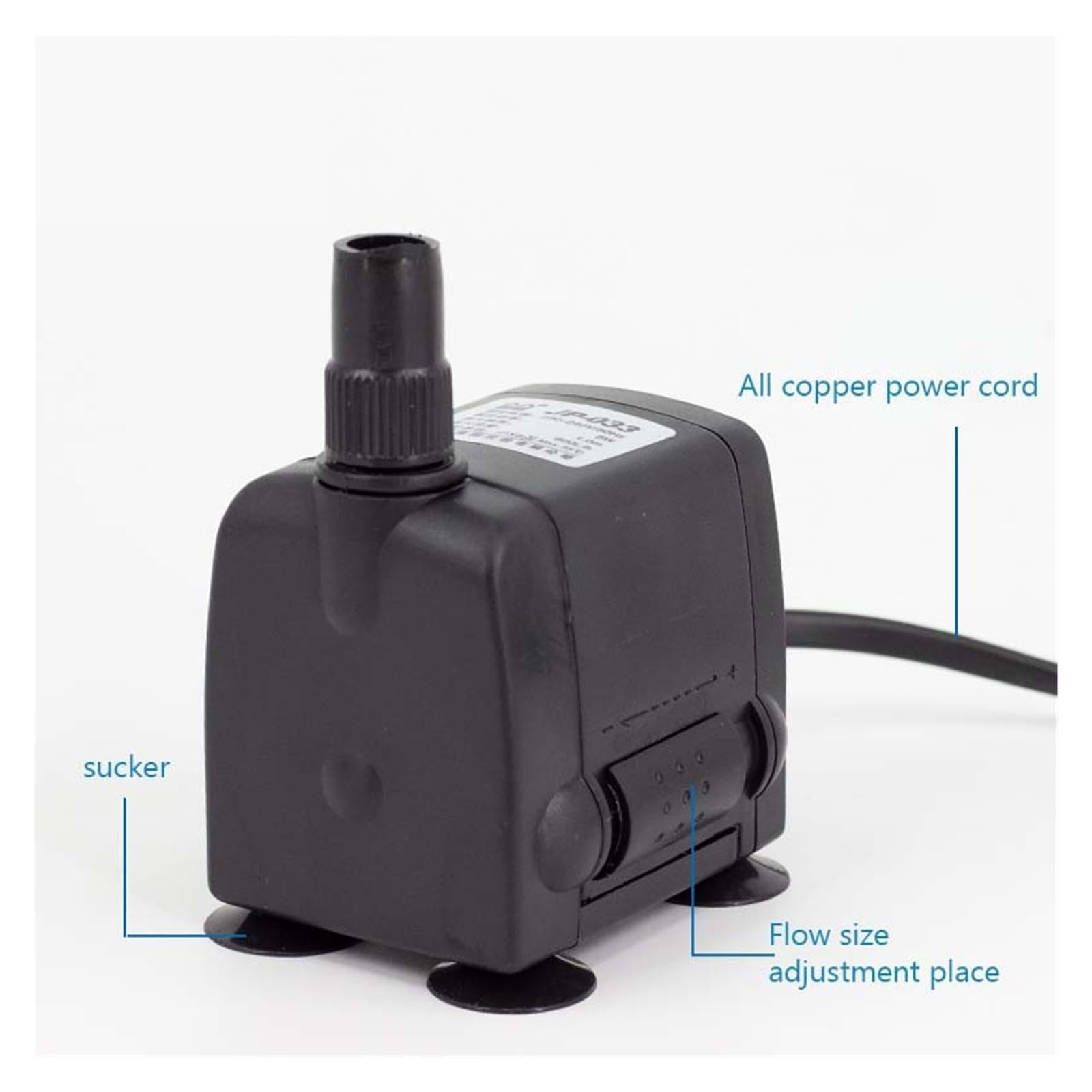 Repuestos for Máquina De Fabricación De Hielo JP-033 Bomba De Agua for Máquina De Hielo De 8W Bomba De Circulación Universal, Compatible Con KONKA, Máquina De Hielo