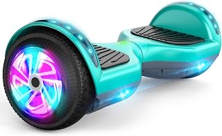 Self Balance Scooter 6.5" with Speaker and LED Lights Red
