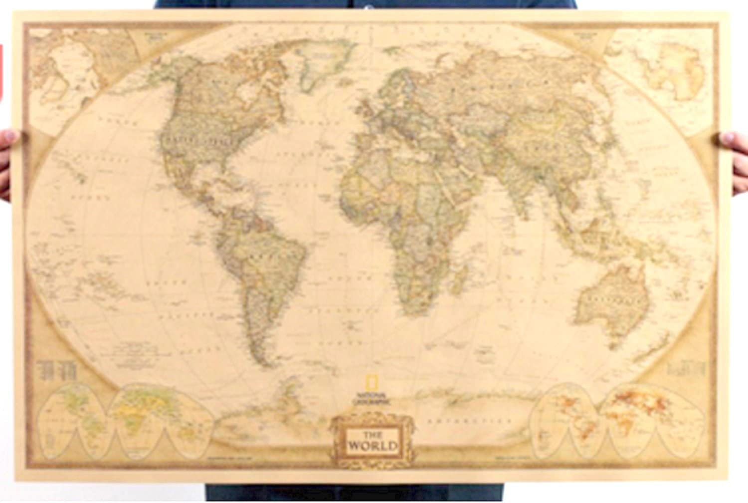 アンティーク風の世界地図 インテリア雑貨 Amazon.co.jp: アンティーク風 世界地図 ポスター レトロ 雑貨