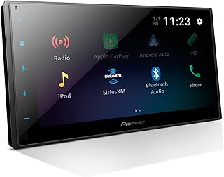 DMH-1600NEX 6.8" Double-Din Digital Multimedia Receiver - Built in Bluetooth, Wired Apple CarPlay and Android Auto, Touchscreen, Rear Camera Input