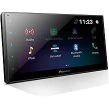 Pioneer DMH-1600NEX 6.8" Double-Din Digital Multimedia Receiver - Built in Bluetooth, Wired Apple CarPlay and Android Auto, Touchscreen, Rear Camera Input