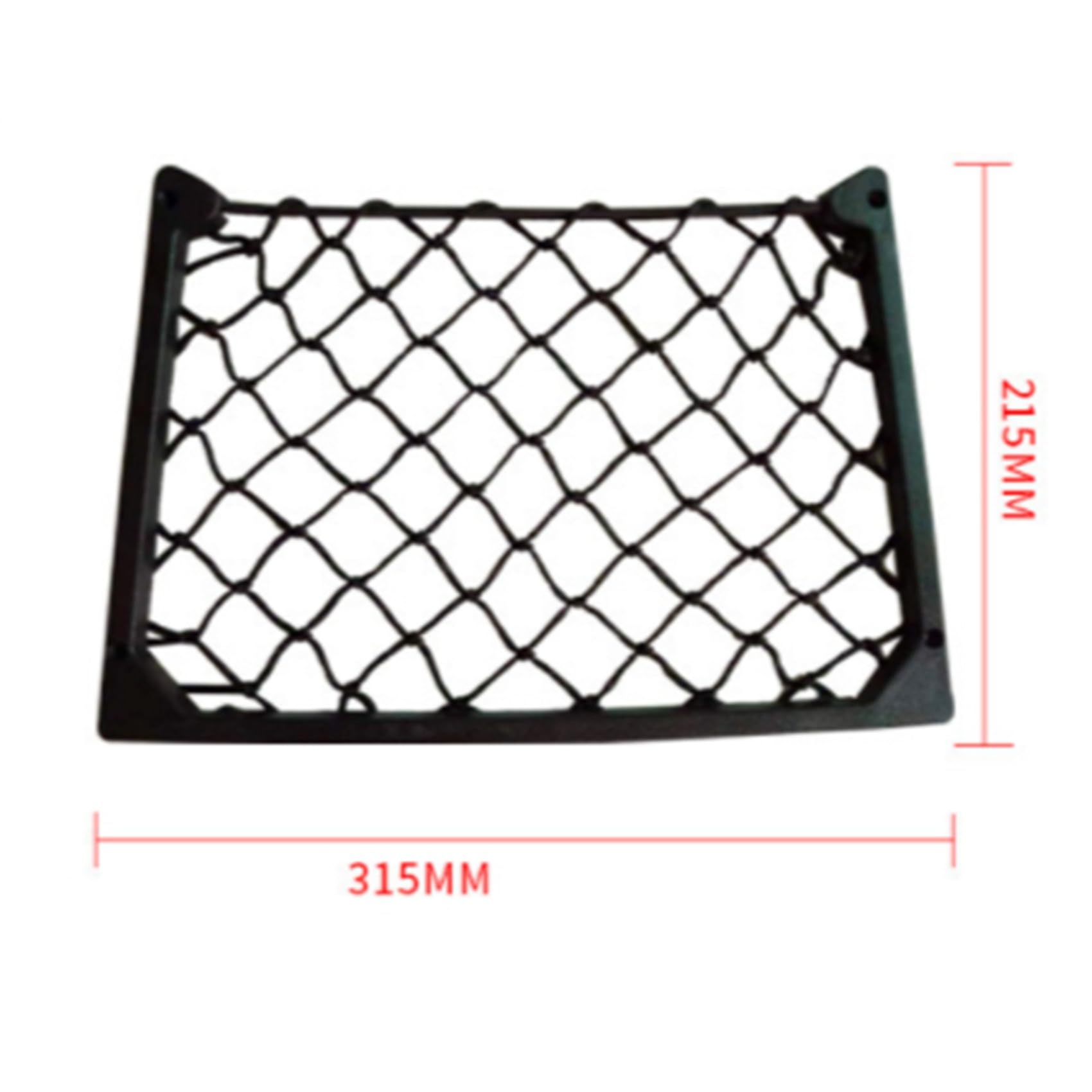 12 Pièces Grand Porte-Revues de Rangement en Filet Élastique Porte-Revues Voiture/Caravane/Camping-Car/Bateau Accessoires de Camping Accessoires de Caravane