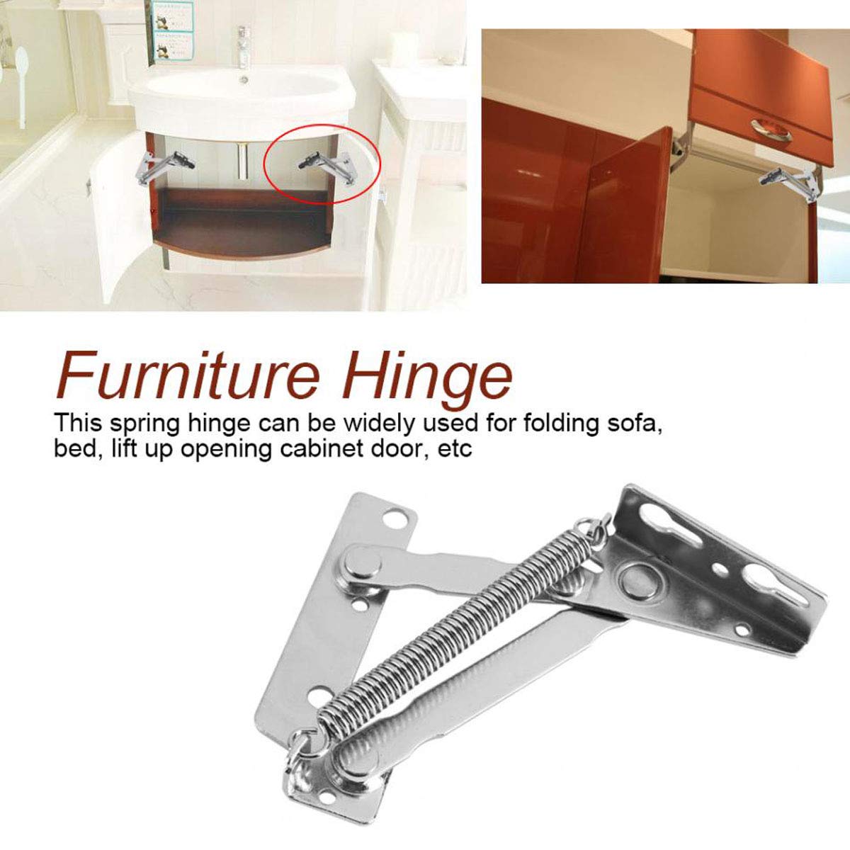 Buy 80 Degree Hinge Bridge Shaped Spring Hinge Full Overlay