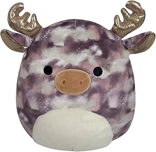 Squishmallows Greggor The Moose with Golden Antlers de 8"