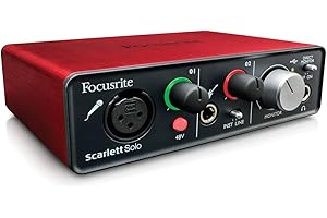 Focusrite Scarlett Solo Compact: Take Your Audio Creation to the Next Level