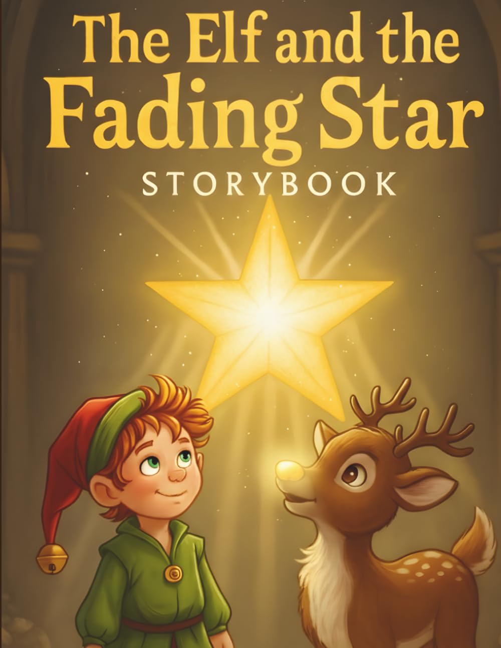 The Elf and the Fading Star Storybook: A Heartwarming Christmas Adventure of Friendship, Courage & Holiday Magic for Kids (Christmas Coloring Joy Series)