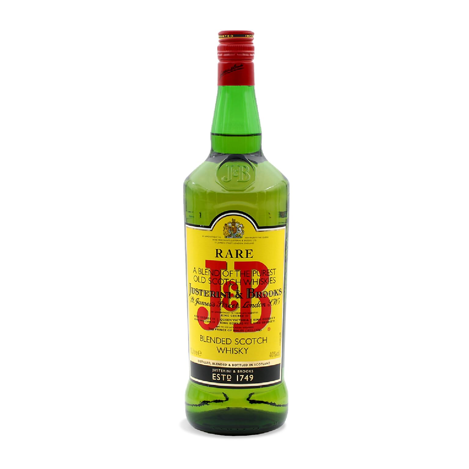 J & B Rare Blended Scotch Whisky Justerini & Brooks 0,7 L