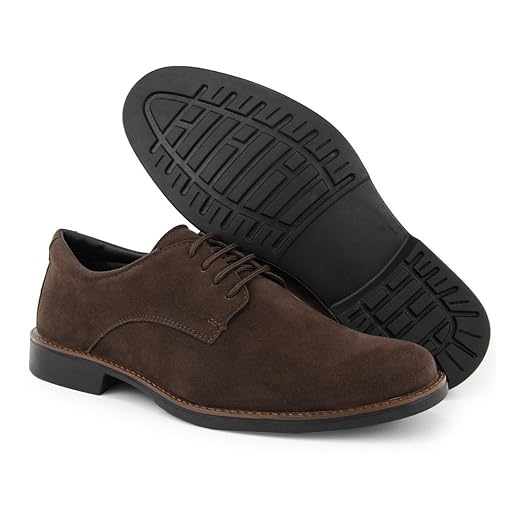 Sapato Oxford Masculino Casual em Couro Camurça – Estilo Clássico - Conforto Moderno - Dia a Dia - Trabalho - Eventos Sociais | Elegância e Versatilidade