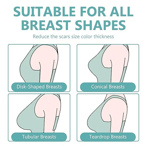 Miniatura 6 de 4 pares de hojas de silicona para cicatrices, hojas reutilizables de silicona para cicatrices, tiras de cicatriz de silicona de grado médico para