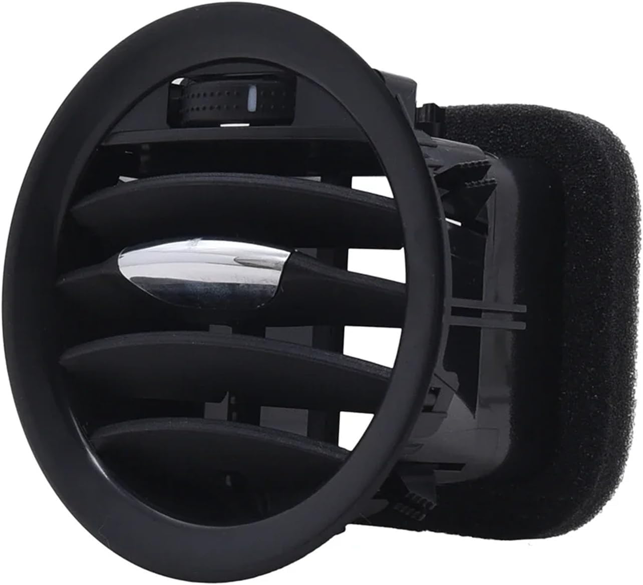 Automotive Air Conditioning Vents 13417363 2201099 A/C Air Vent Cover Outlet Grille Fit for Opel ADAM Corsa D MK3 Fit for Vauxhall Black/Chrome Nice-Looking(Full Chrome)