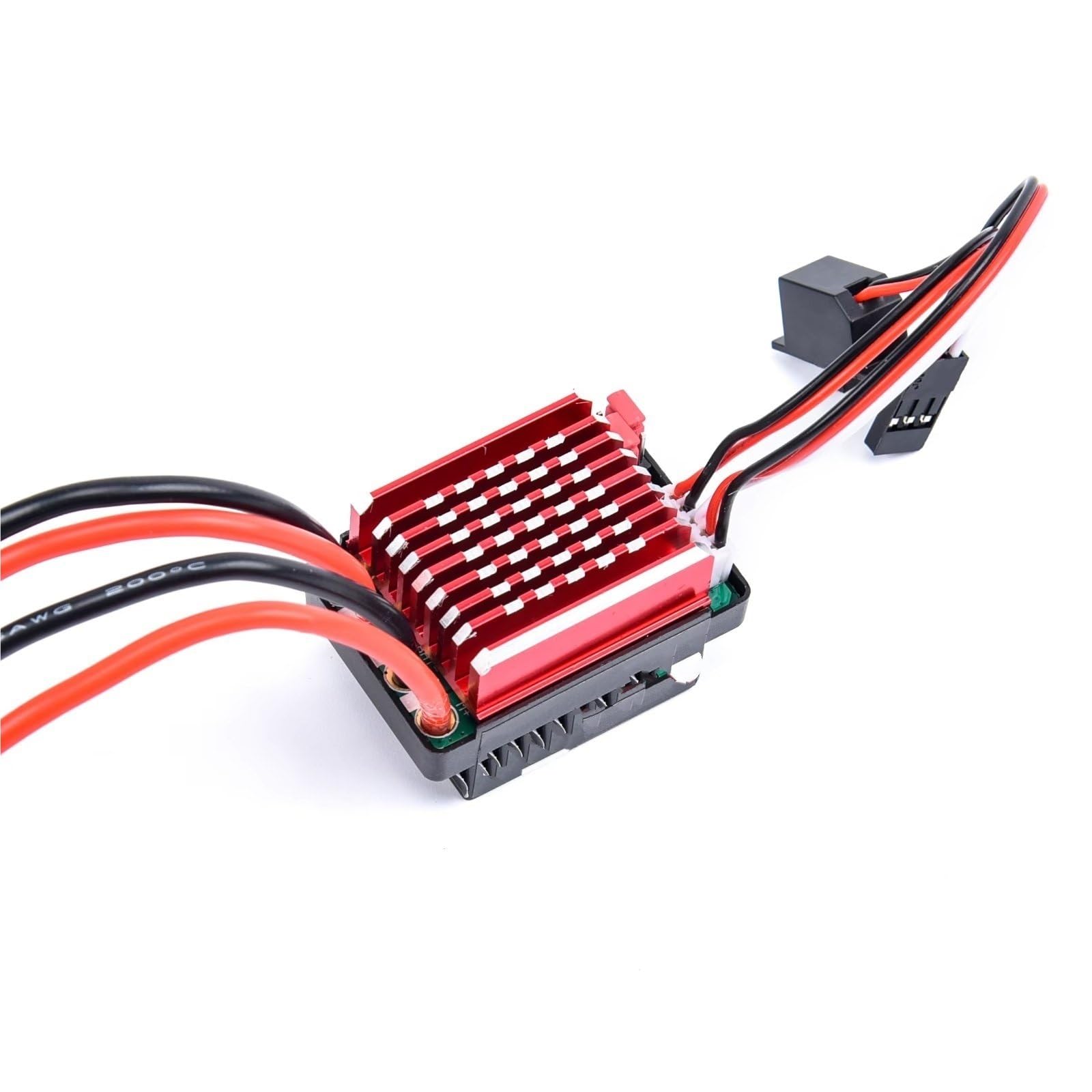 Per TRX4 Per TRX6 D90 Per HSP Per Redcat 1/10 60A Brushed ESC Regolatore Di Velocità Elettrico 6V/2A BEC RC Auto 4WD Camion Monster Crawler RC ESC(ESC with XT60)