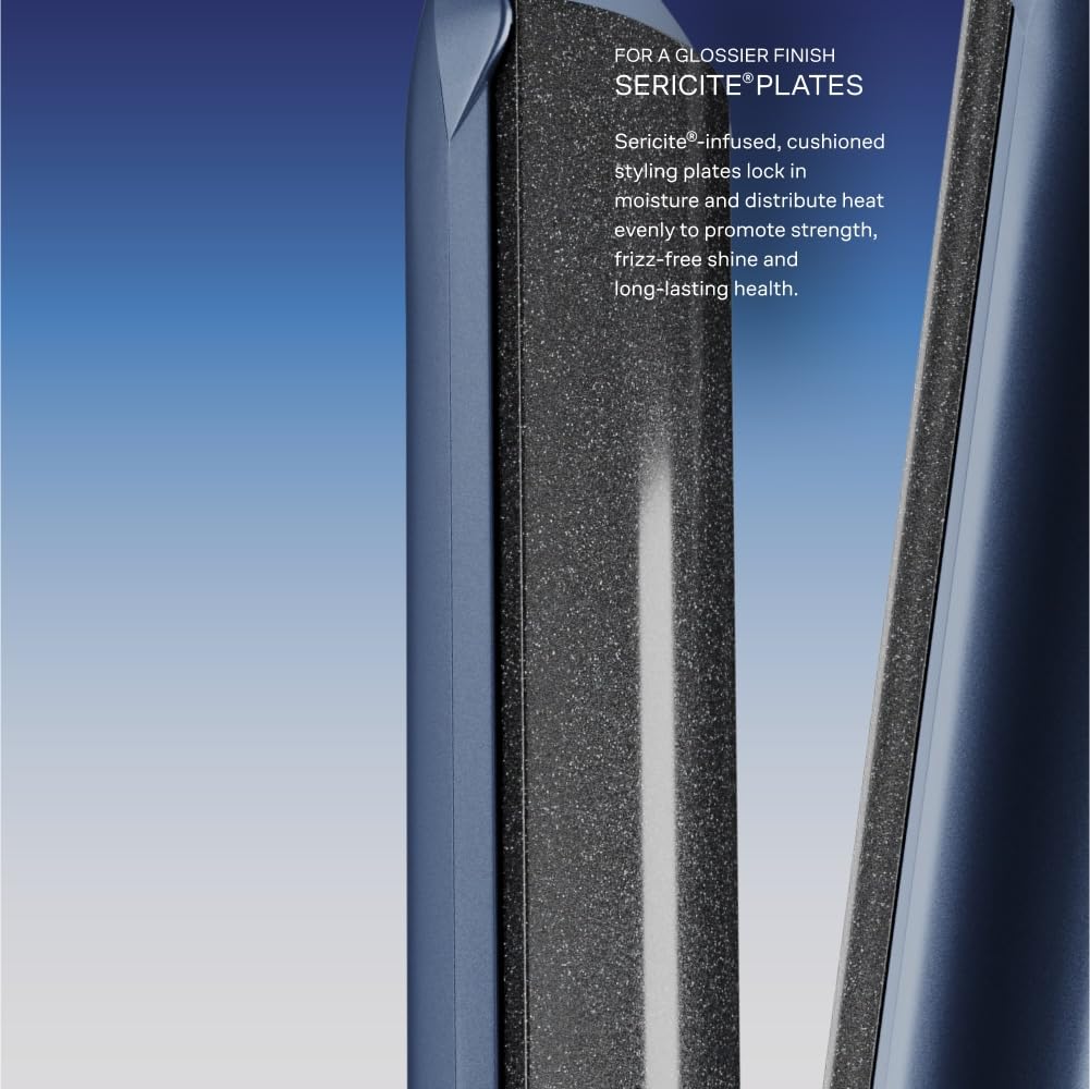 Cloud Nine 2-in-1 Contouring Original Iron Glätteisen – Haarglätter & Lockenstab mit gebogenen Sericite®-Platten, Revive Mode® & 11 Temperatureinstellungen (100–200 °C) – Für gesundes Styling