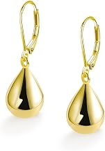 Dangle Earrings Women Gold Silver Heart Ball Bar Drop Pendant Earring | ALEXCRAFT Gold Silver Drop Dangle Earrings Women Heart Ball Bar Pendant Huggie Zircon Earring Minimalist Hypoallergenic Gift