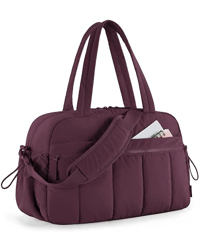 BAGSMART Duffle Bag with PVC Wet Pocket