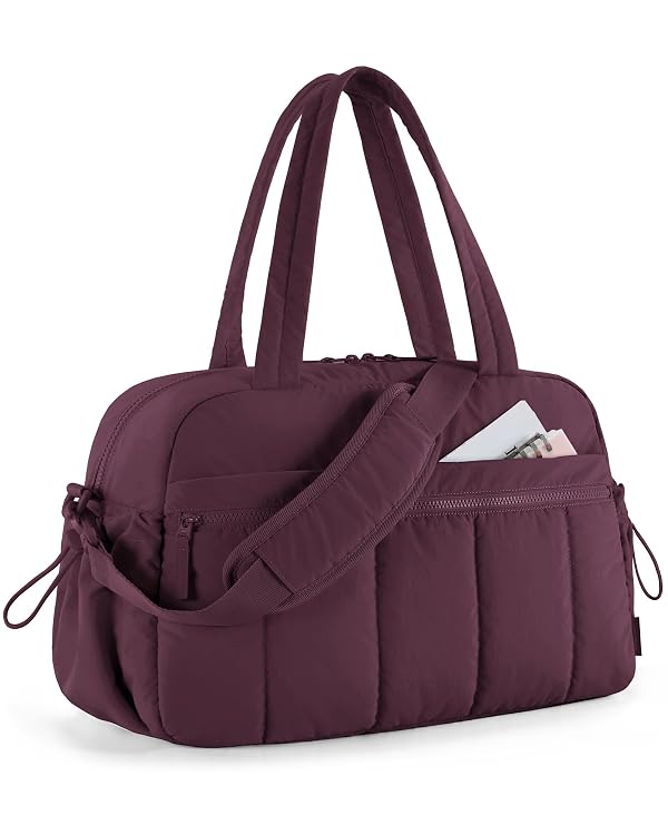 BAGSMART Duffle Bag for Travel, Gym Bag for Women, Weekender Carry on by BAGSMART - Used condition - US$23.24