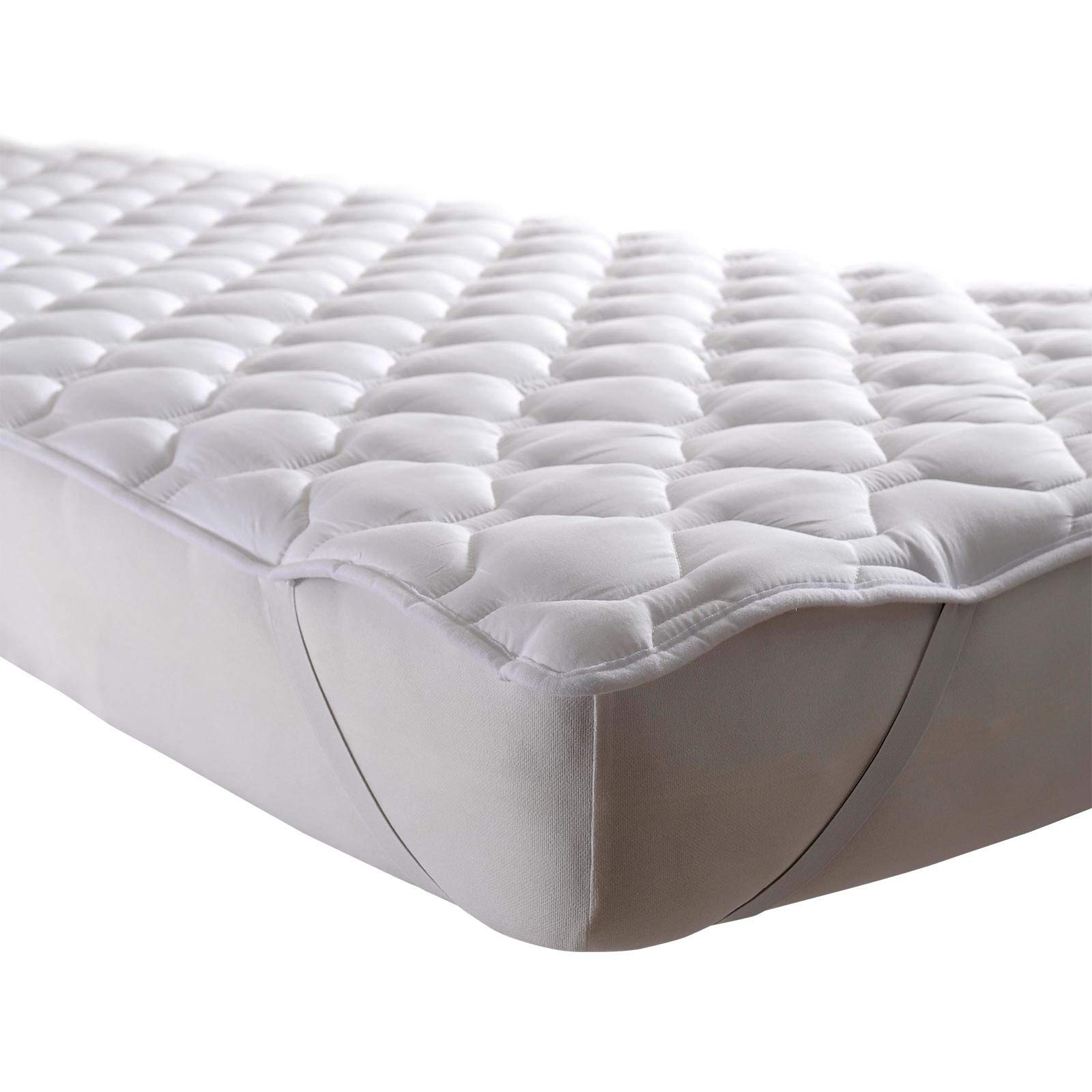 Allergiker Unterbett Microfaser Kochfest – hygienische Matratzenauflage mit Eckgummis, pflegeleicht & langlebig, atmungsaktiver Matratzenschoner – 140x200 cm