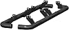 ARIES 204075 3-Inch Round Black Steel Nerf Bars, No-Drill, Fits Select Hummer H2