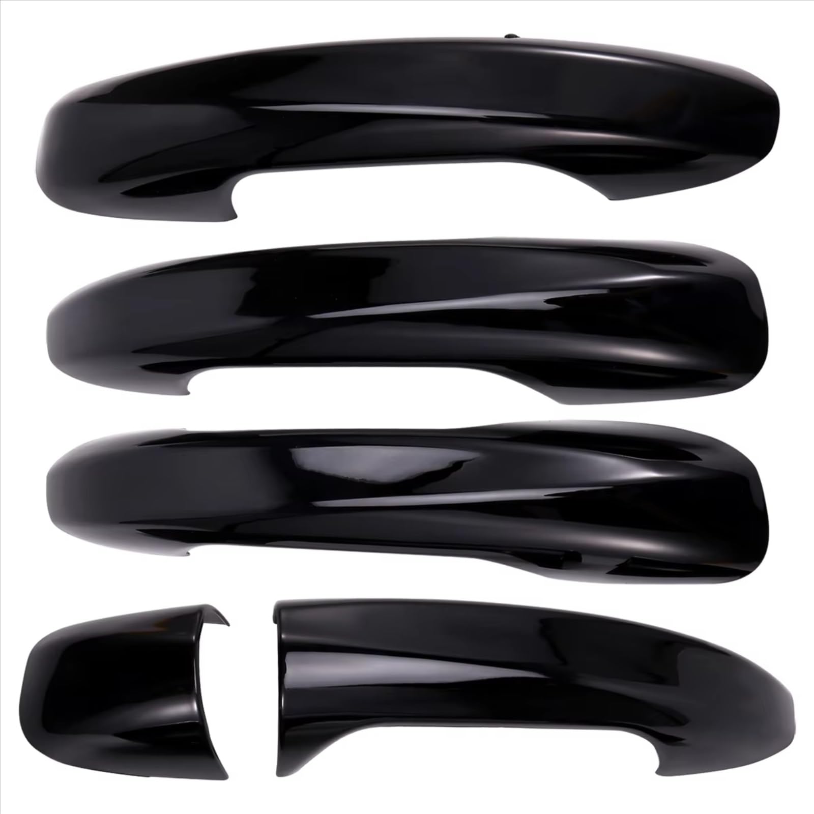 FVOIRSS Outer Door Handle Compatible with Benz for GLE for GLS for CLA 2016 2017 2018 2019 2020 Car Door Handles Covers Decoration Exterior Accessories