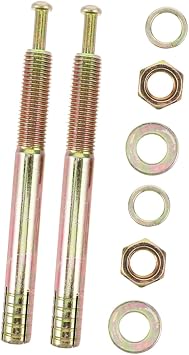 Car Lift Machine Bolts 2Pcs Metal Anchor Screw for Secure Fixation
