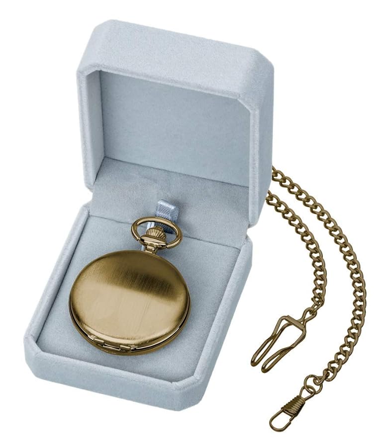 Orologio Da Taschino Eichmüller Savonnette - Apribile Al Quarzo Con Moschettone, Vetro Minerale, Argento Opaco - Foto 11