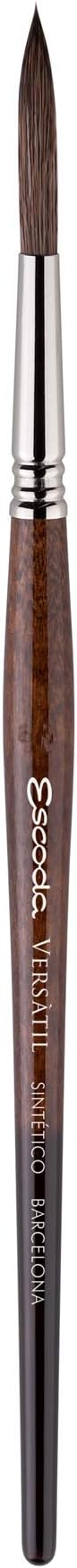Escoda Artist Brush Short Handle Rigger, Size 0