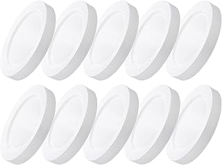 GRÄWE Kunststoffteller-Set in Porzellan-Optik, Ø 26 cm, spülmaschinengeeignet, 50er Pack leichte Teller, leichtes Geschirr, 50 Stück - Weiß - wiederverwendbar