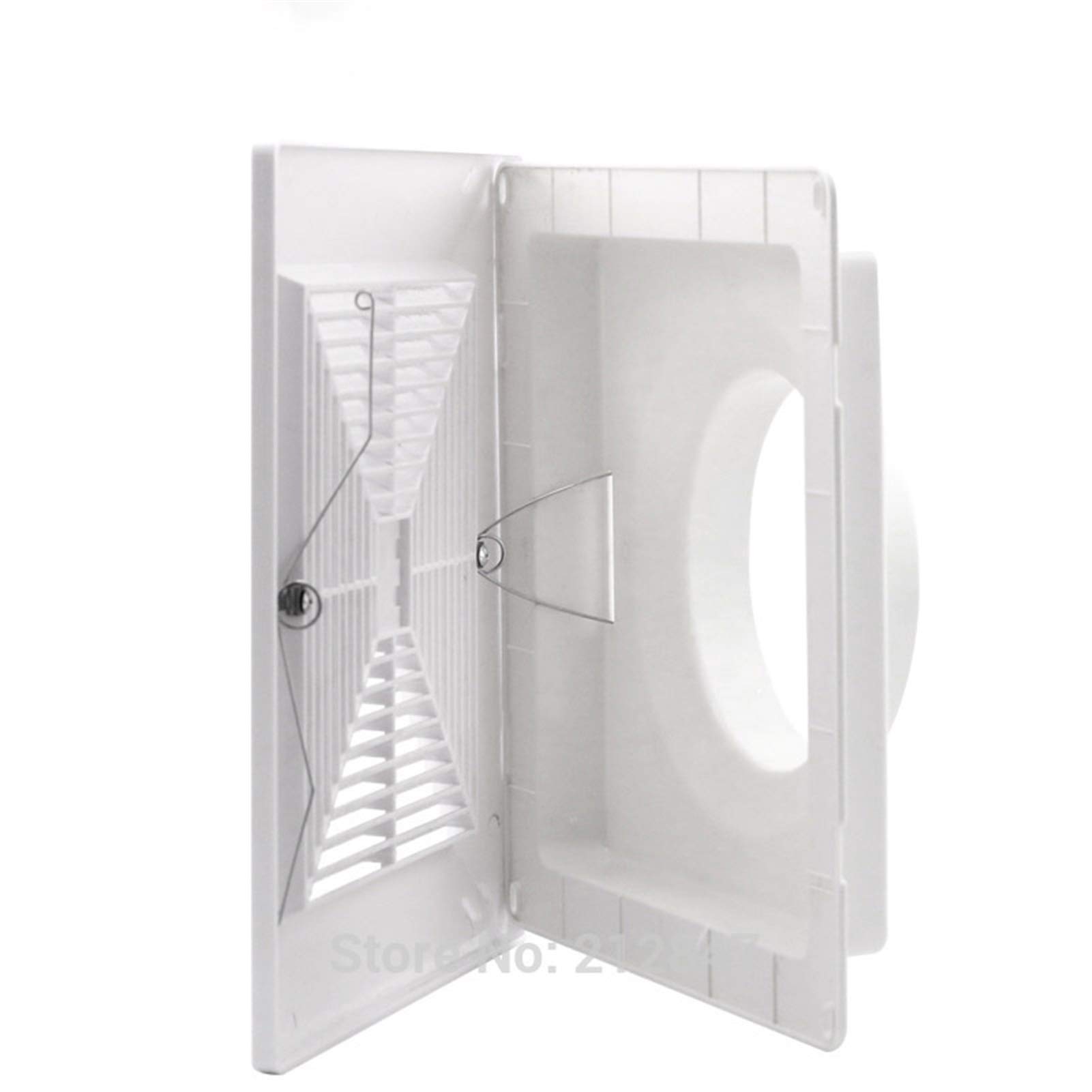 registers grilles & Vents Grille air Vent 100mm ABS Square Diffuser Mounting Dia Adjustable Valves Conditioning Outlet Ventilation Grill Cover DIY Accessories