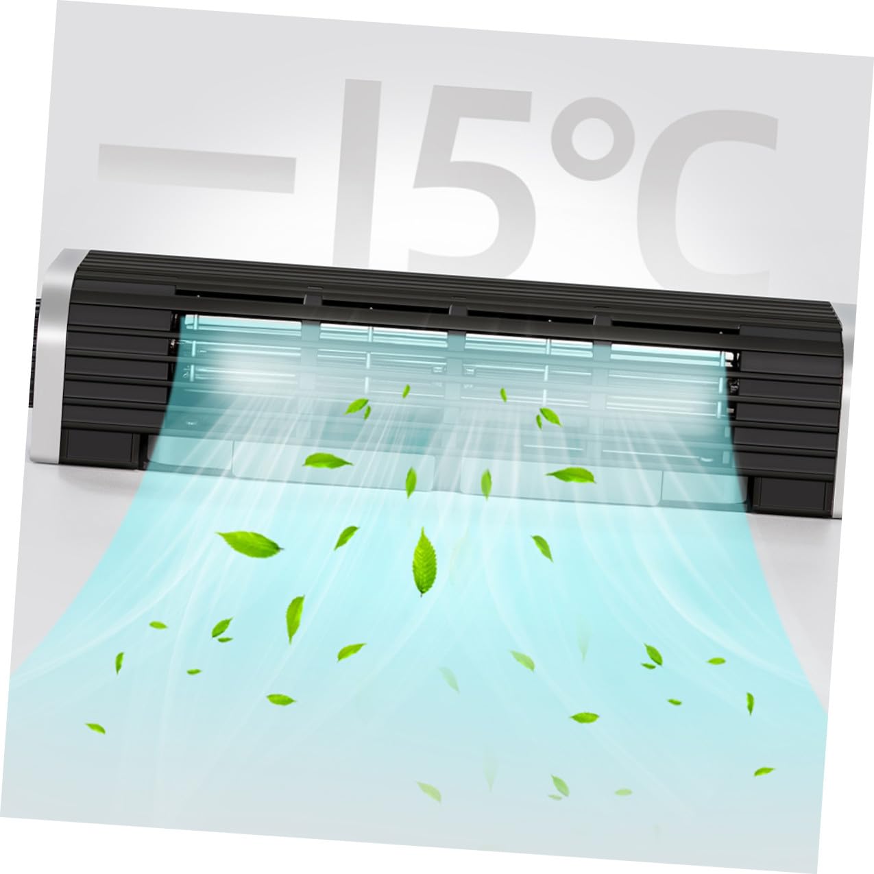 Notebook Kühler mit Großem Lüfter USB Betriebener Laptop Kühlerlüfter aus Aluminiumlegierung mit Verstellbarer Halterung für Sommeratmosphäre Am Desktop