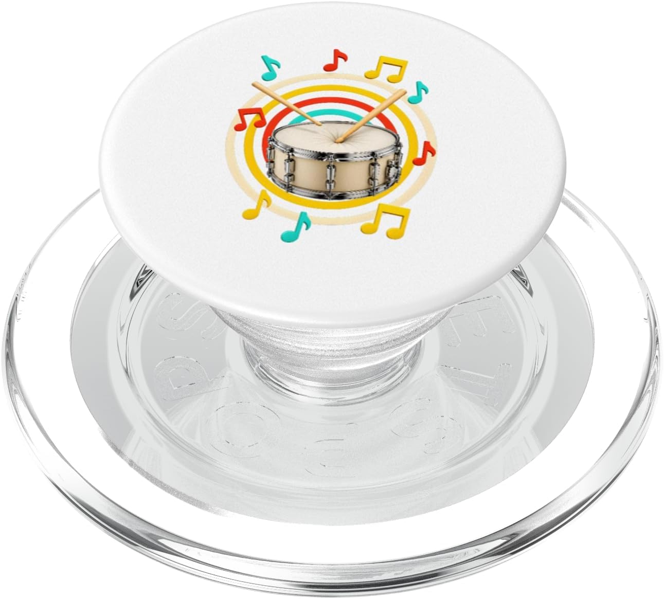 Snare Drum Funny Drummer Percussionist Music Lover Humor PopSockets PopGrip for MagSafe