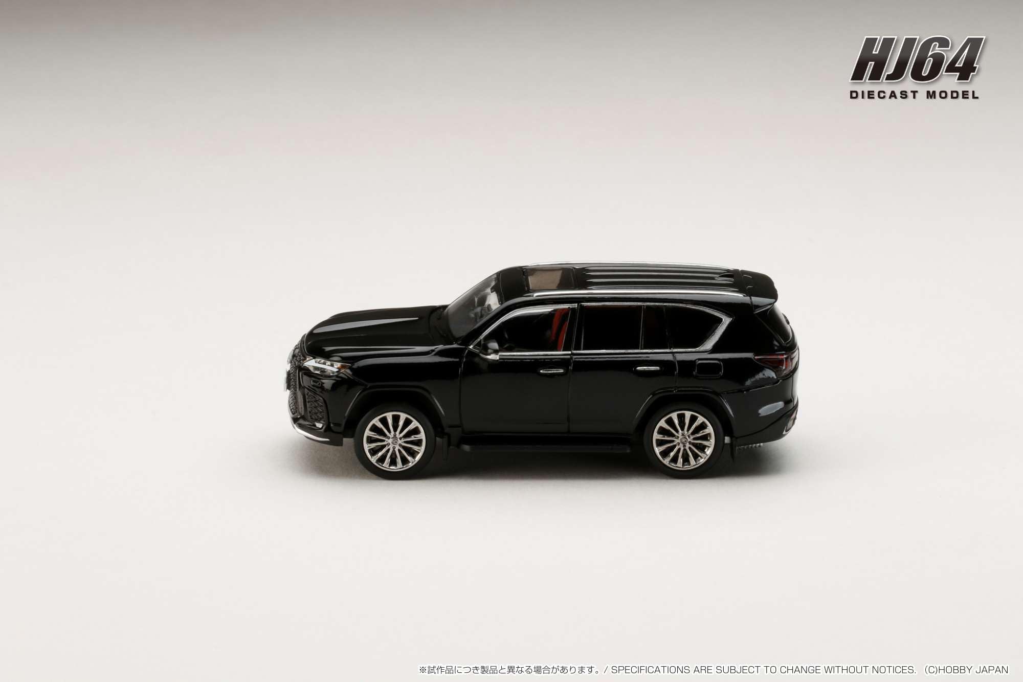 Amazon | HJ64 1/64 LEXUS LX600 F Sport ブラック 完成品 | ミニカー