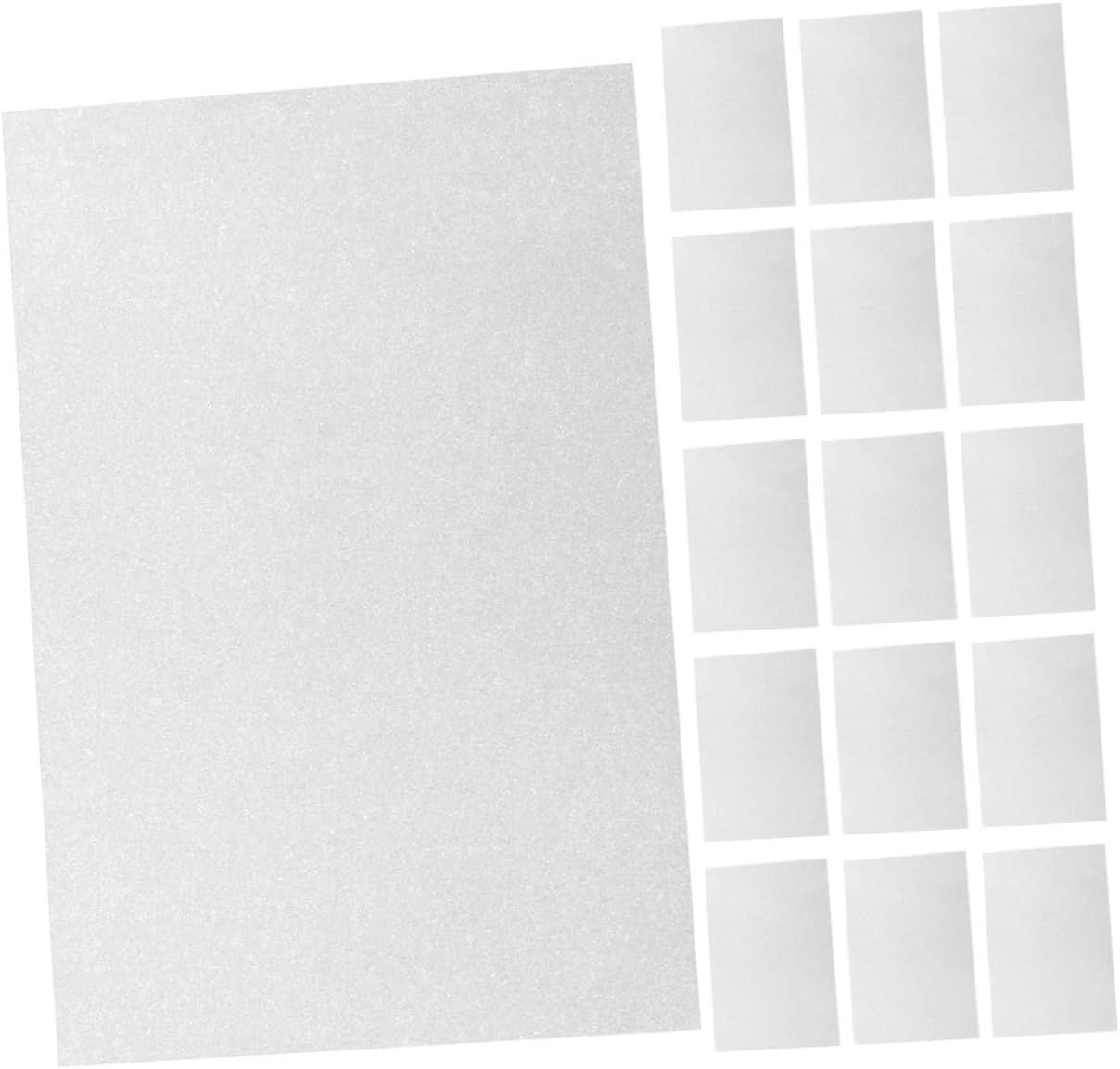SHERCHPRY 16k Translucent Tracing Paper for Calligraphy and Handwriting Exercises, 500 Sheets (5 Packs) Copy Paper for Drawing and Painting Supplies
