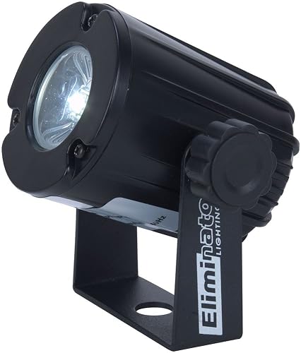 Eliminator Lighting LED SPOT LED Lighting with Power Cord, White
