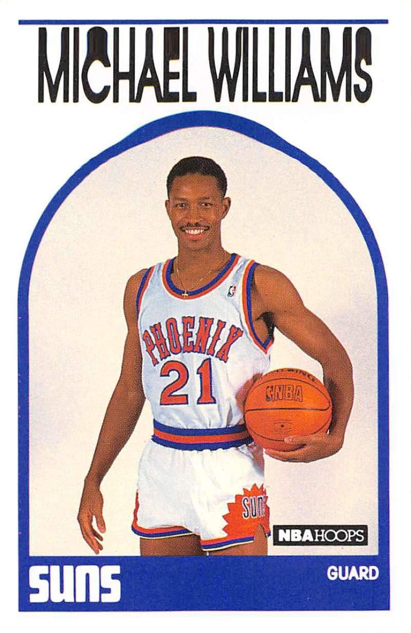Amazon.com: 1989-90 NBA Hoops #344 Micheal Williams Phoenix