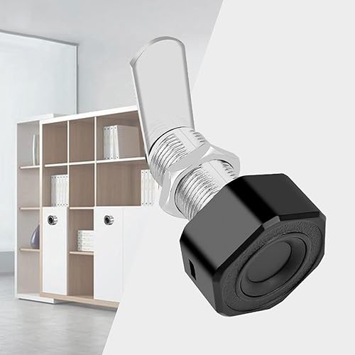 Miniatura 6 de Cerradura para muebles de cajón, aleación de zinc, cerradura inteligente de metal de 0.787 pulgadas, cerradura biométrica de cajón para muebles de